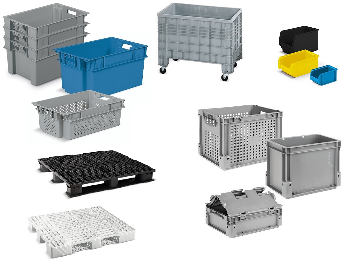 Plastic boxes compilation